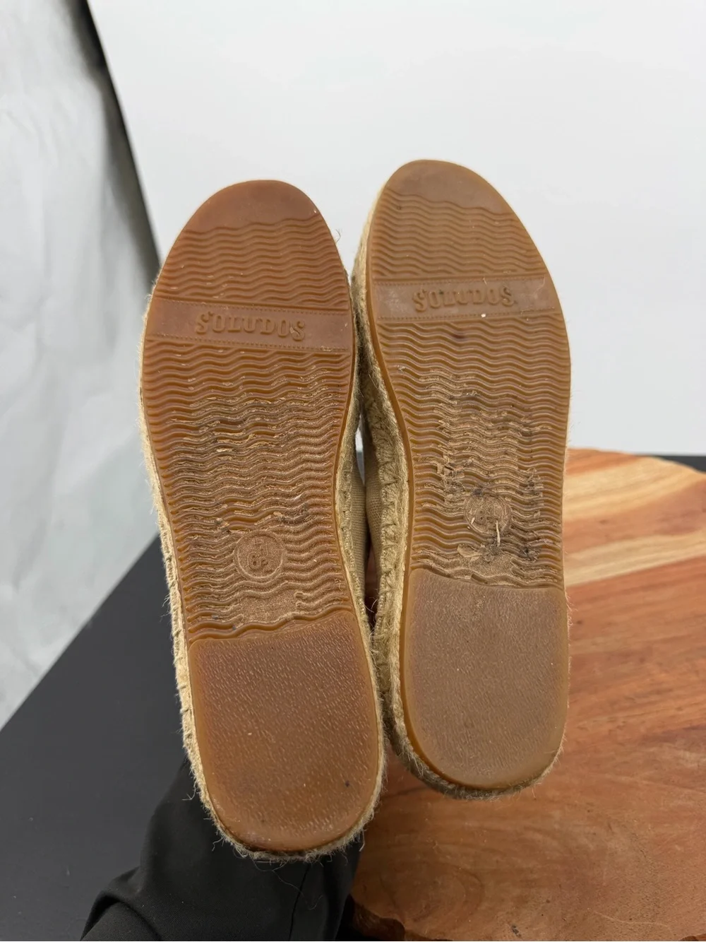 Soludos Platform Espadrille Sandals‎ tan sz 6.5